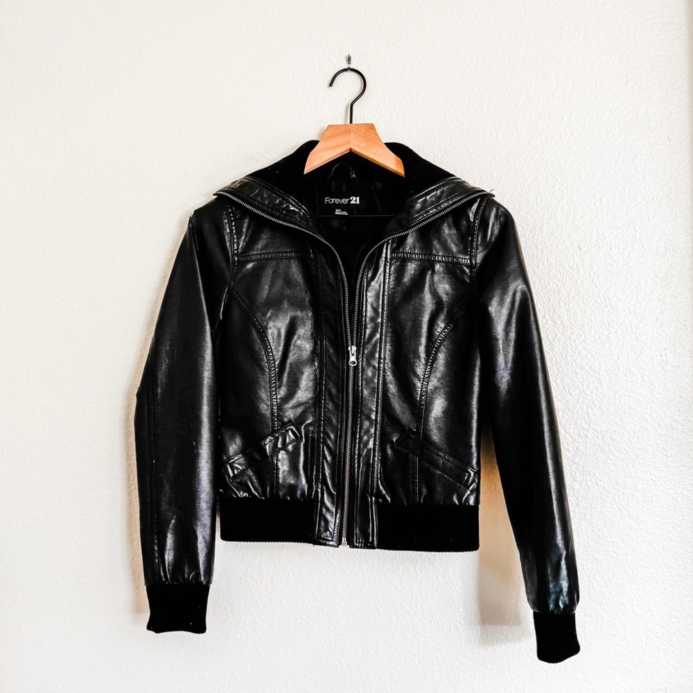 Forever 21 | faux leather jacket